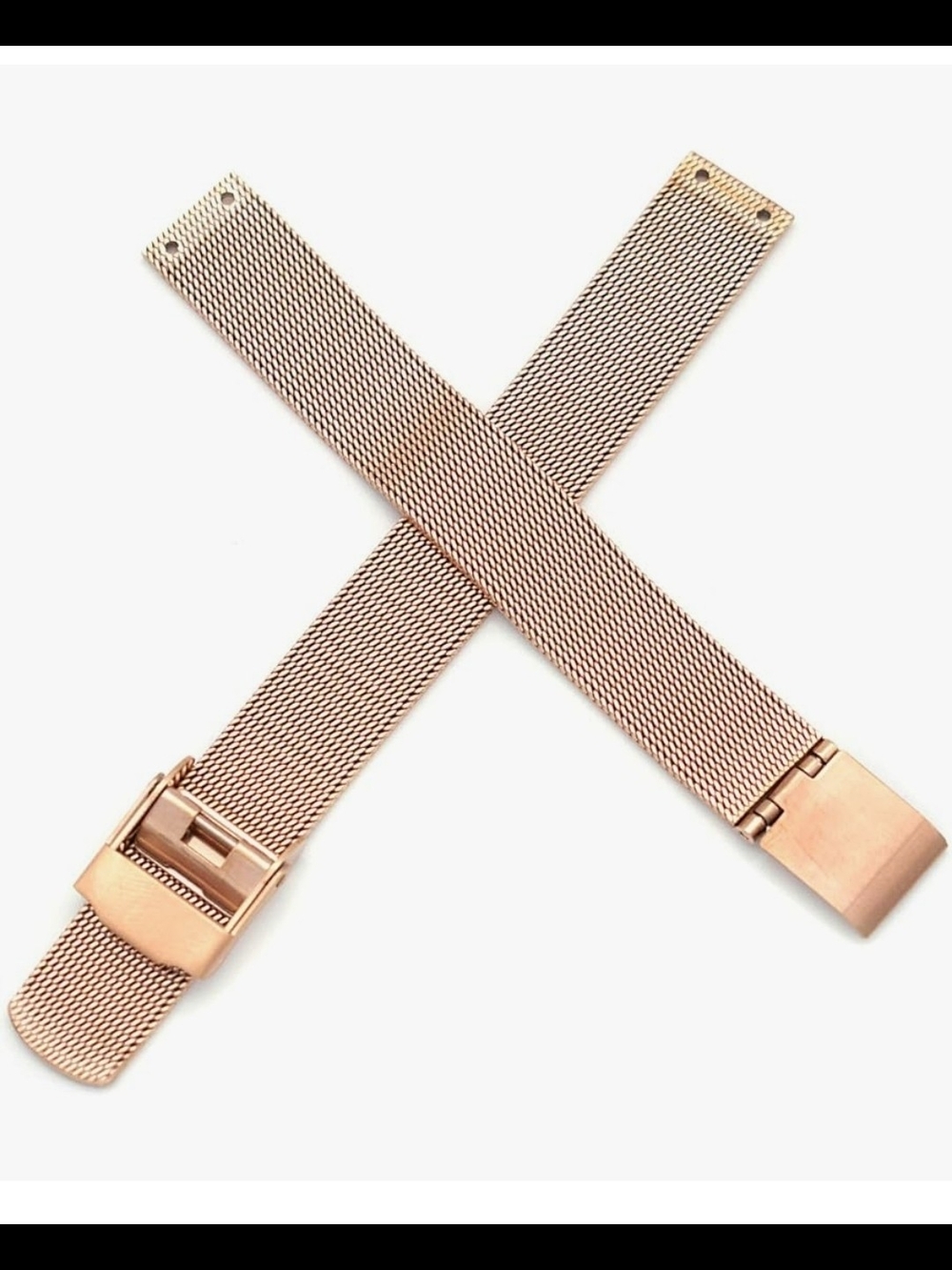 Bullish Rose Gold Milanese Mesh Watch Band